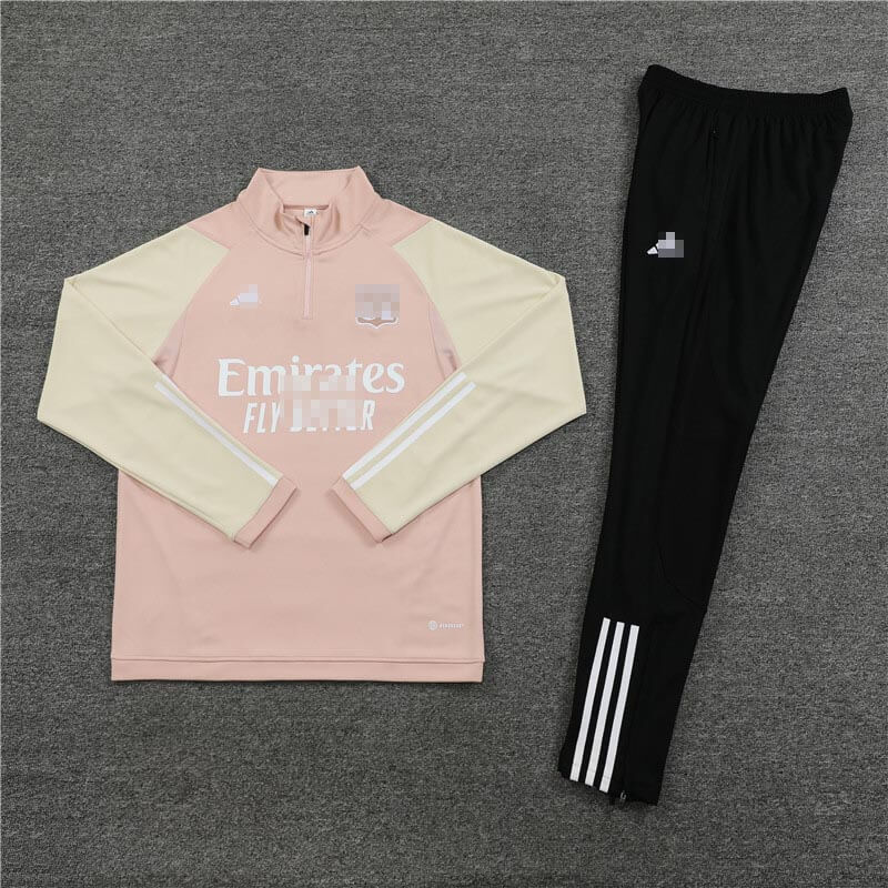 Sudadera de Entrenamiento Olympique De Lyon Rosa 2023/2024